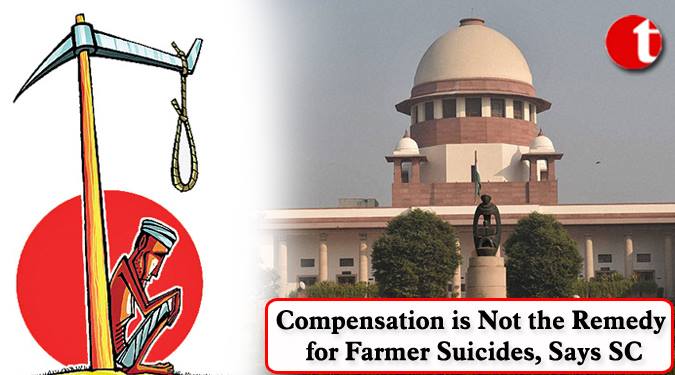 Compensation is not the Remedy for Farmer Suicides, says SC