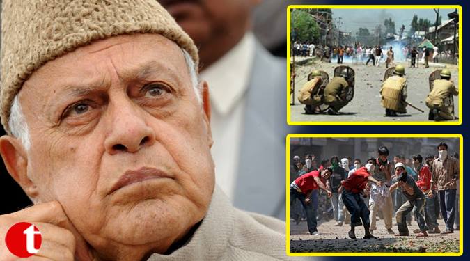 Centre responsible for Kashmir problem: Farooq Abdullah