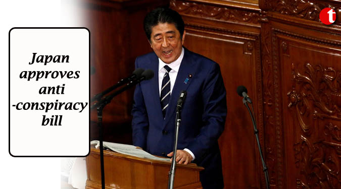 Japan approves anti-conspiracy bill