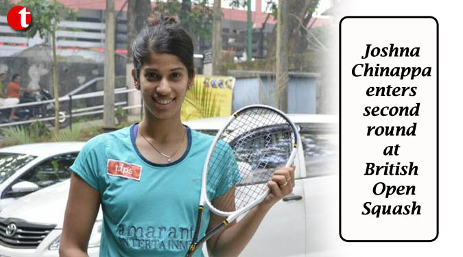 Joshna enters second round at British Open Squash