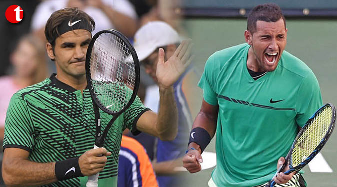 Indian Wells: Kyrgios pulls out of quarterfinal with Federer