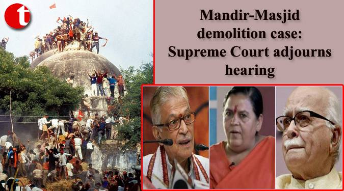 Mandir-Masjid demolition case: Supreme Court adjourns hearing