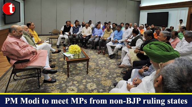 PM Modi to meet MPs from non-BJP ruling states