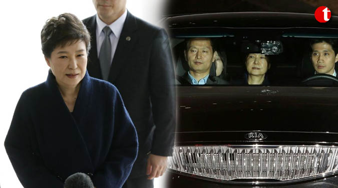 S. Korea’s Park in custody after court orders arrest
