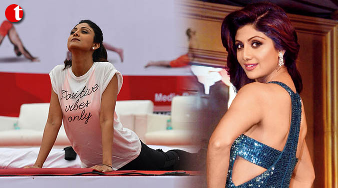 You can now bid to spend yoga weekend with Shilpa Shetty