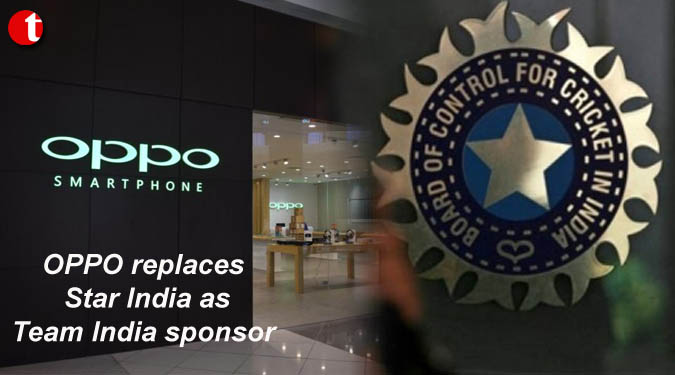 OPPO replaces Star India as Team India sponsor