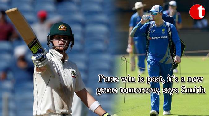 Pune win is past, it’s a new game tomorrow, says Smith