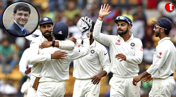 India will bounce back in the Test series: Ganguly