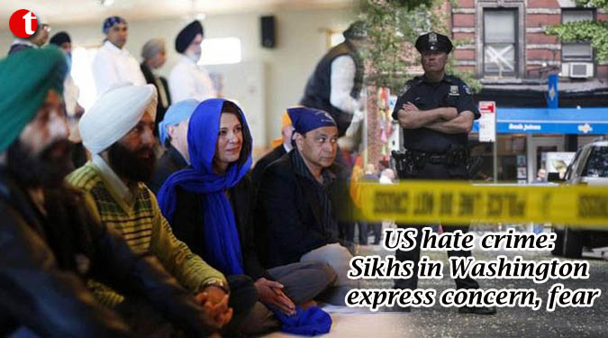 US hate crime: Sikhs in Washington express concern, fear