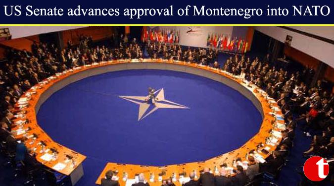 US Senate advances approval of Montenegro into NATO