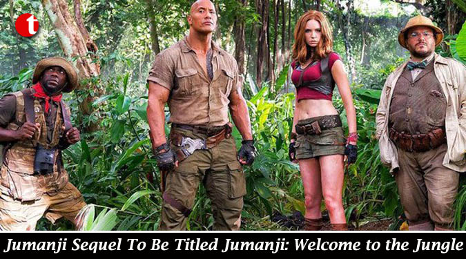 Jumanji Sequel To Be Titled Jumanji: Welcome to the Jungle