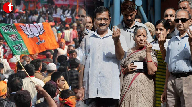 Exit polls predict sweep for BJP in Delhi, AAP staring at rout