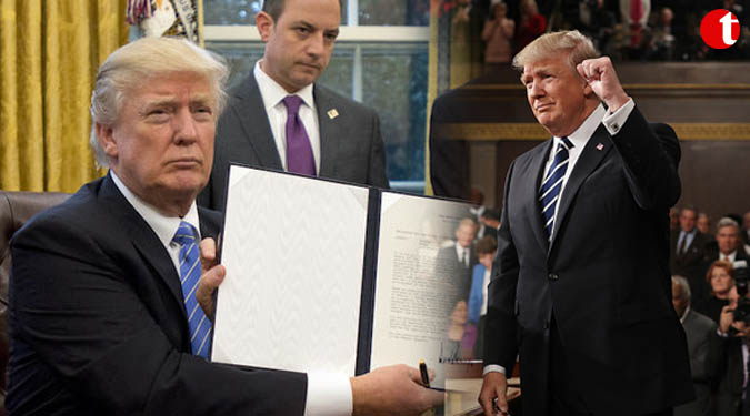 Trump to sign executive order On H1Bs today