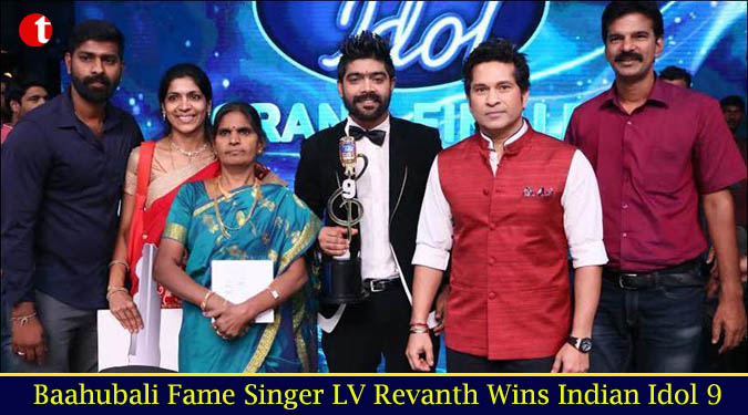 Baahubali Fame Singer LV Revanth Wins Indian Idol 9