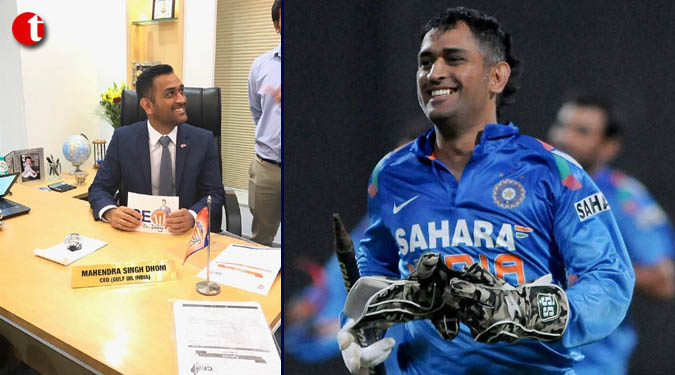 MS Dhoni checks in as CEO of Gulf Oil India
