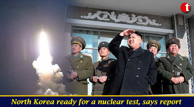 North Korea ready for a nuclear test, says report