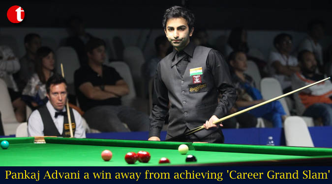 Pankaj Advani a win away from achieving 'Career Grand Slam'