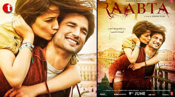 Sushant Singh Rajput, Kriti Sanon in ‘Raabta’s 1st poster