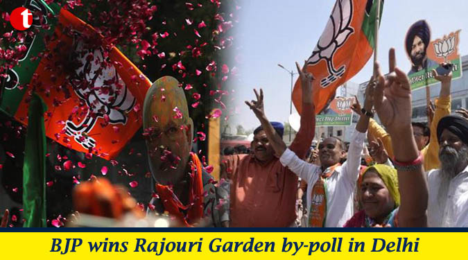 BJP wins Rajouri Garden by-poll in Delhi