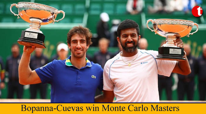 Bopanna-Cuevas win Monte Carlo Masters