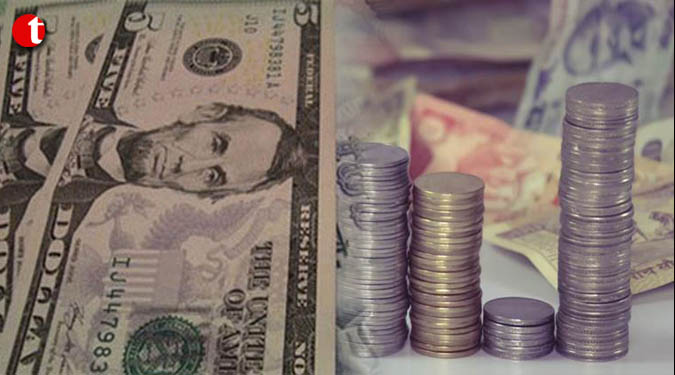 Rupee gains 12 paise against US dollar