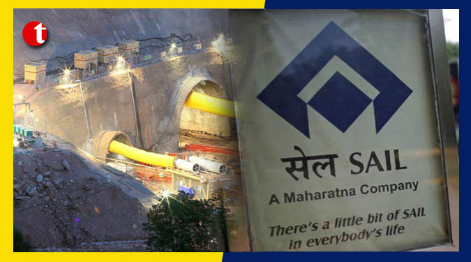Sail supplied TMT bars to Chenani-Nashri tunnel project
