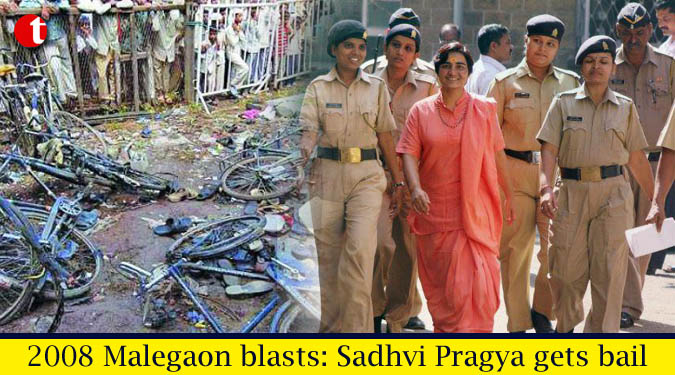2008 Malegaon blasts: Sadhvi Pragya gets bail