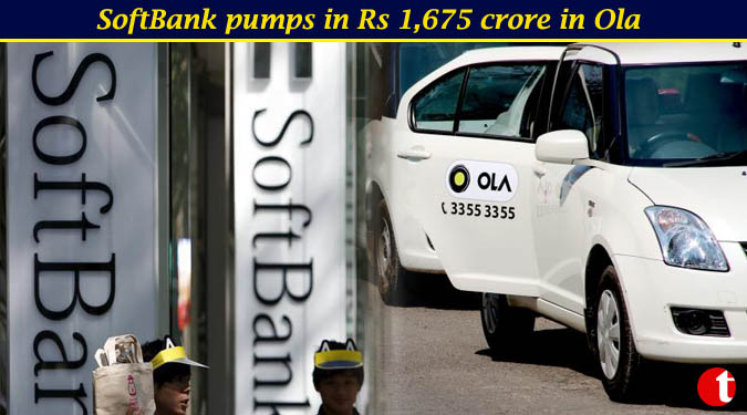 SoftBank pumps in Rs 1,675 crore in Ola