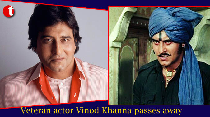 Veteran actor Vinod Khanna passes away