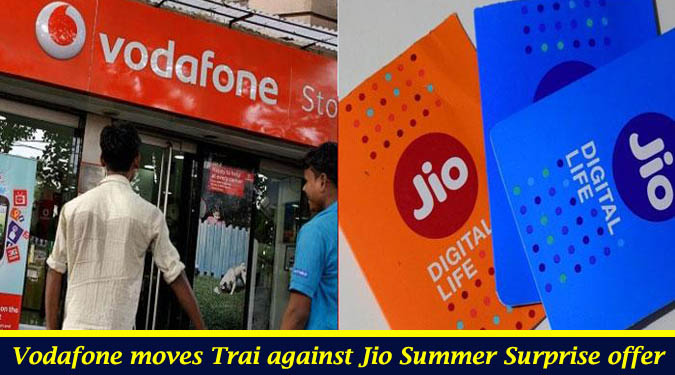 Vodafone moves Trai against Jio Summer Surprise offer