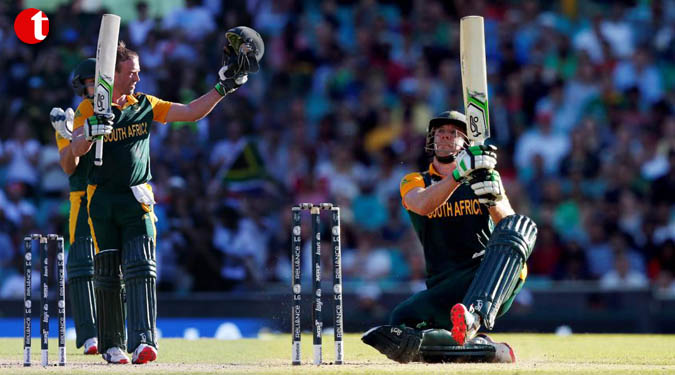 ‘There are some big scores to come’, insists De Villiers