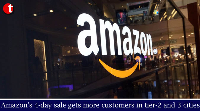 Amazon's 4-day sale gets more customers in tier-2 and 3 cities