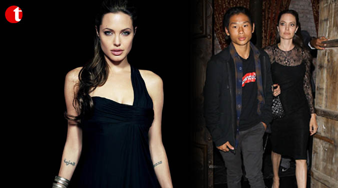 Angelina Jolie enjoys Mother's Day dinner with son Pax