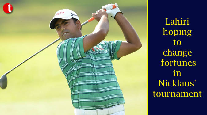 Lahiri hoping to change fortunes in Nicklaus’ tournament