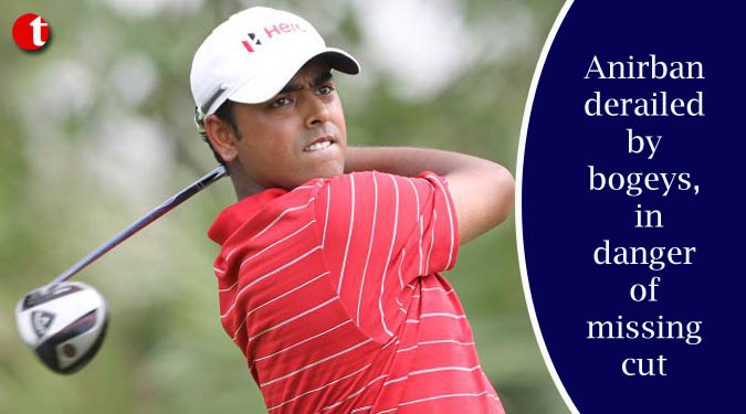 Anirban derailed by bogeys, in danger of missing cut