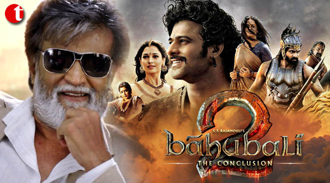 Rajinikanth salutes 'god's child' Rajamouli for 'Baahubali 2'