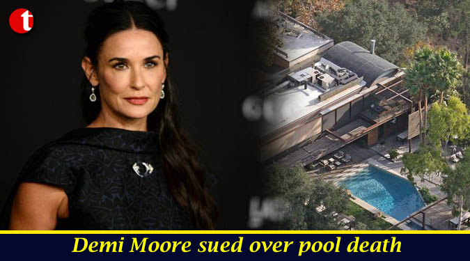 Demi Moore sued over pool death