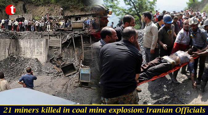 21 miners killed in coal mine explosion: Iranian Officials