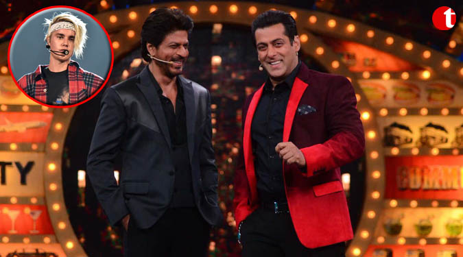 Bieber might be hosted by SRK or Salman