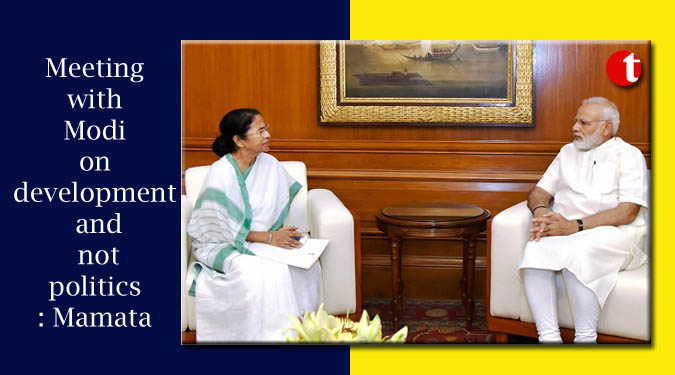 Meeting with Modi on development and not politics: Mamata