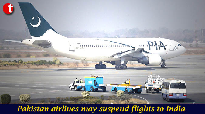 Pakistan airlines may suspend flights to India