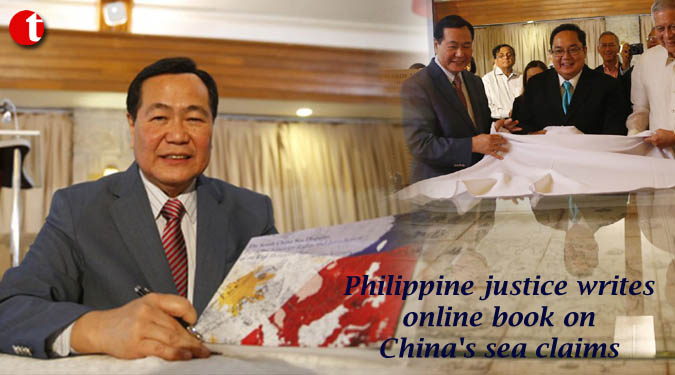 Philippine justice writes online book on China's sea claims