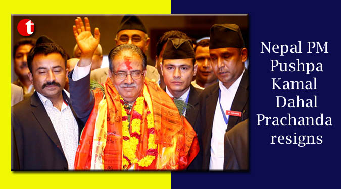 Nepal PM Pushpa Kamal Dahal Prachanda resigns