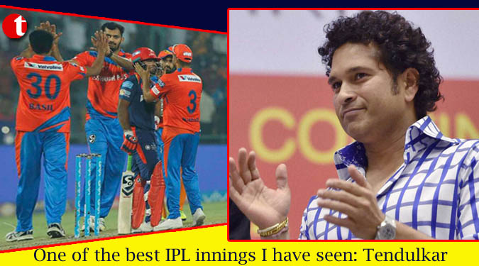 One of the best IPL innings I have seen: Tendulkar