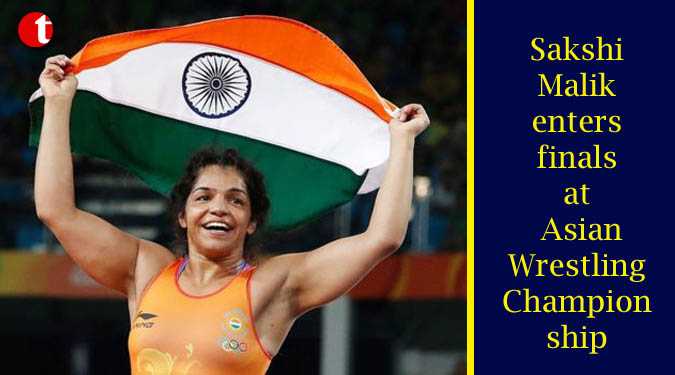 Sakshi Malik enters finals at Asian Wrestling Championship