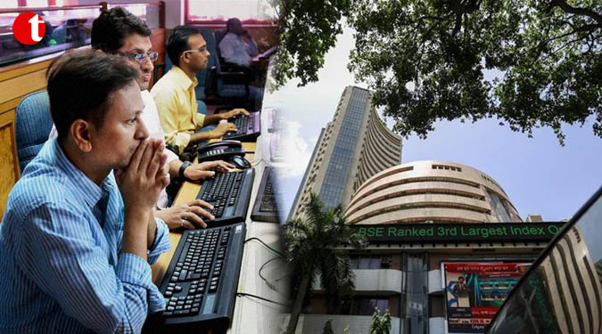 Sensex off record highs, down 52 points in late morning trade