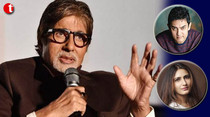 Big B goes out for movie with Aamir, Fatima
