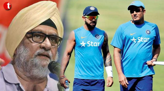 Bedi feels "sorry" for Kumble, slams BCCI