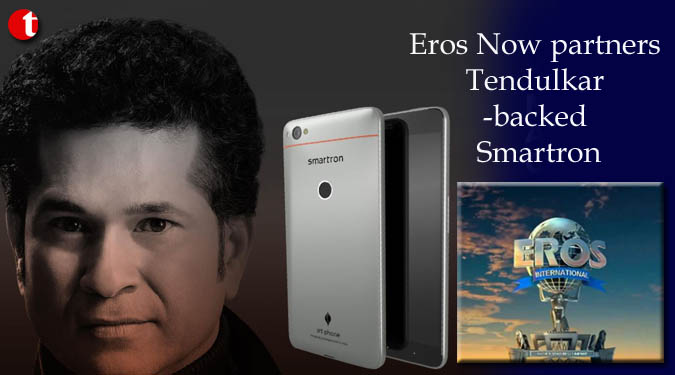 Eros Now partners Tendulkar-backed Smartron
