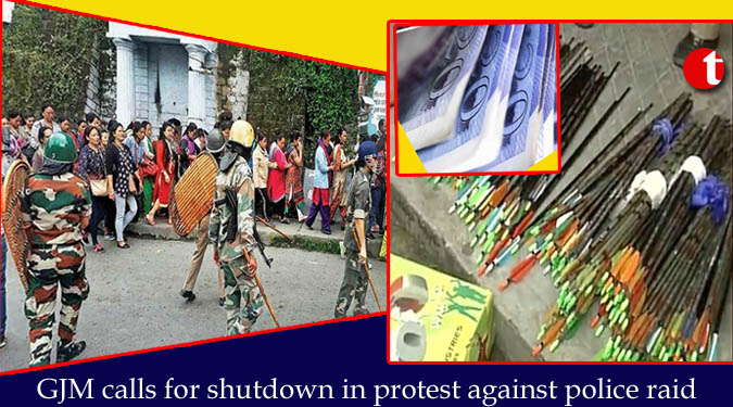 GJM calls for shutdown in protest against police raid